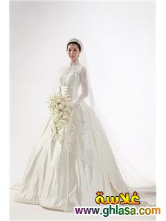 صور اروع تشكيلة طرح, زفاف جديده  2024 اجدد تشكيلة طرح, لفساتين الزفاف 2024 do.php?img=42967