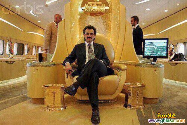 صور طائرة الامير وليد بن طلال الجديده نصفها من الذهب الخالص2024 do.php?img=50046