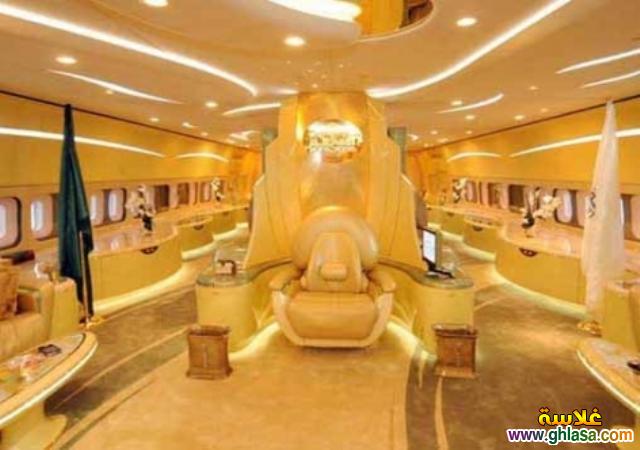 صور طائرة الامير وليد بن طلال الجديده نصفها من الذهب الخالص2022 do.php?img=50047