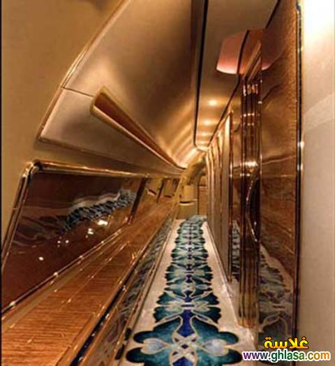 صور طائرة الامير وليد بن طلال الجديده نصفها من الذهب الخالص2022 do.php?img=50053