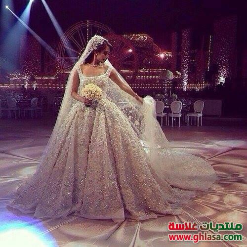 احدث فساتين زفاف ليلة العمر 2024 / 2022 , صور فستان الفرح للعروسة الشيك 2024 / 2022 do.php?img=69320